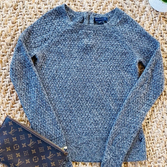 American Eagle Outfitters Sweaters - American Eagle marled gray sweater size XS